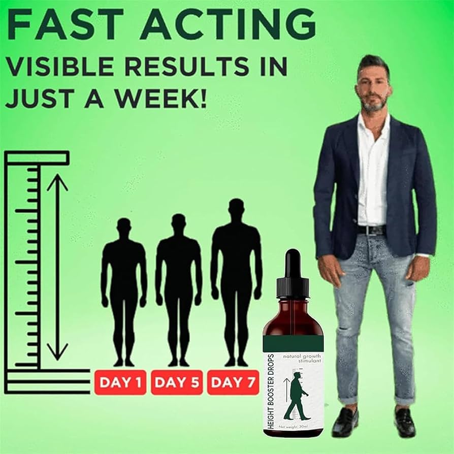 Natural Height Booster Drops 30ml