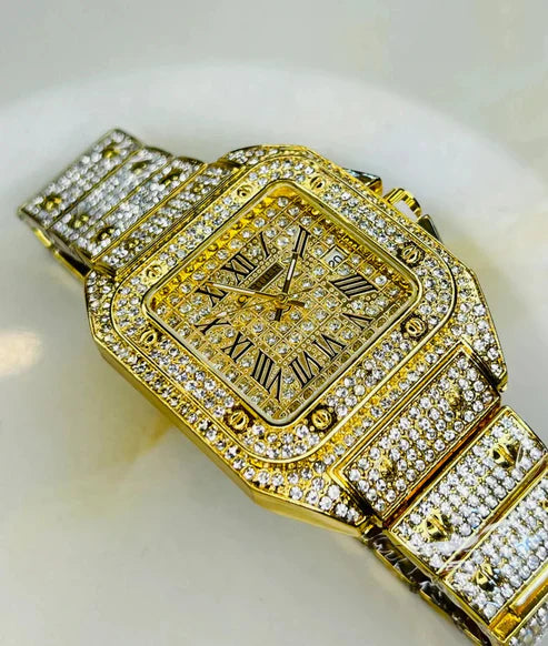 LuxeGlow™ Women's Gold Watch – Timeless Elegance on Your Wrist