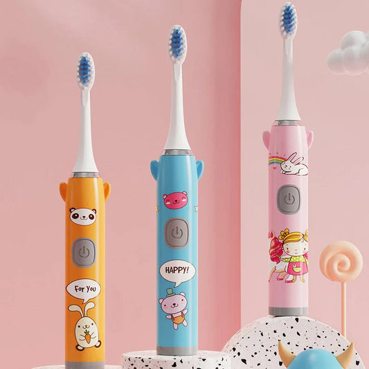 "HappyTooth Cartoon Power Brush"
