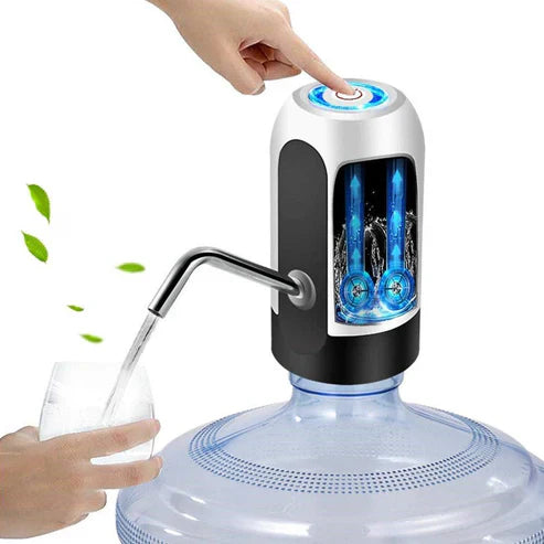 HydroFlow Portable Water Pump – USB Electric Dispenser for Bottled Water