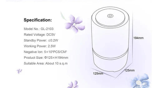 USB Desktop Desktop Air Freshener