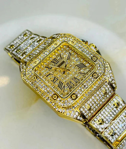 LuxeGlow™ Women's Gold Watch – Timeless Elegance on Your Wrist