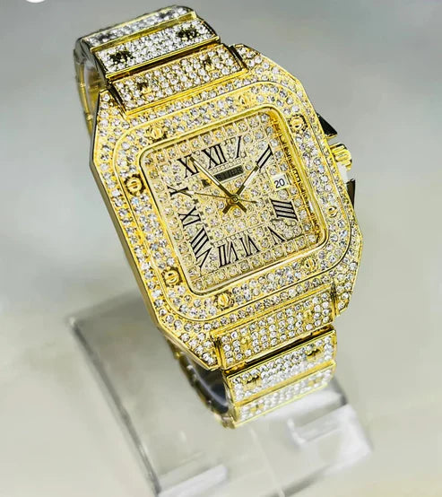 LuxeGlow™ Women's Gold Watch – Timeless Elegance on Your Wrist
