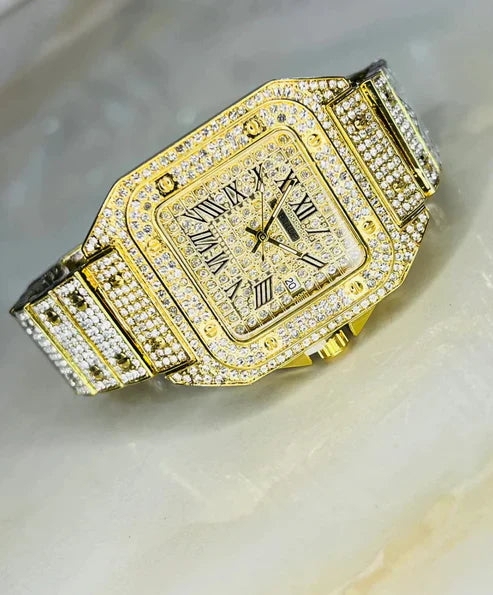 LuxeGlow™ Women's Gold Watch – Timeless Elegance on Your Wrist