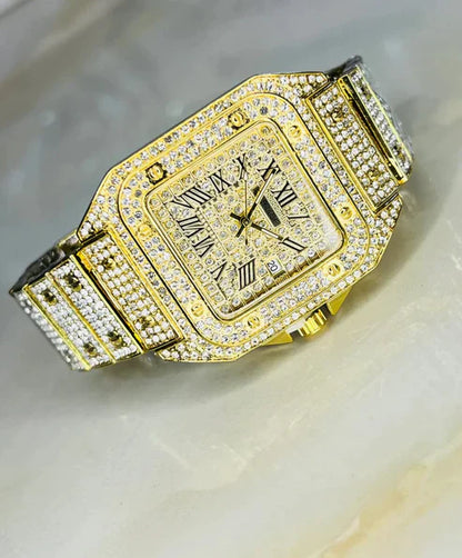 LuxeGlow™ Women's Gold Watch – Timeless Elegance on Your Wrist